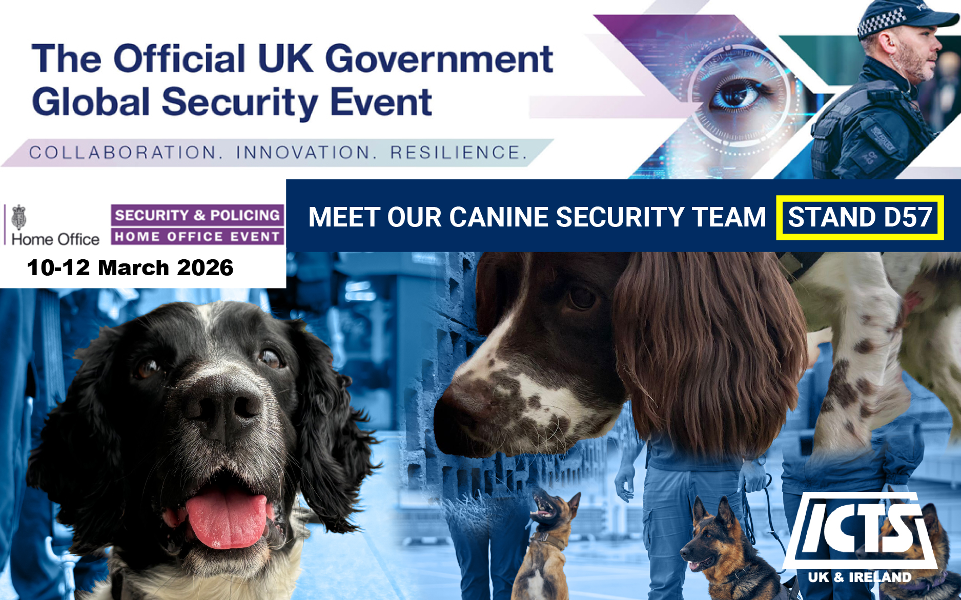 ICTS to participate in the Security & Policing 2026 Conference (10-12 March, Farnborough International Exhibition and Conference Centre)