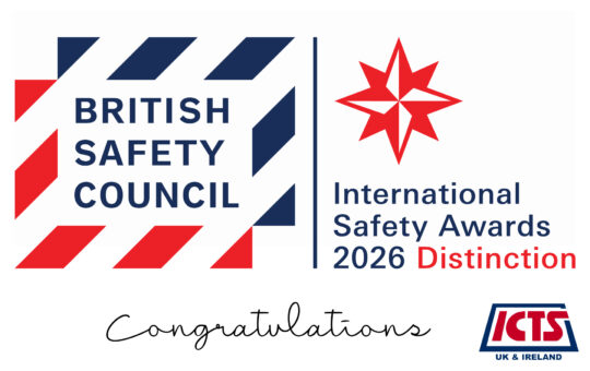 British Safety Awards 2026_Distinction Winner_ICTS UK at London Heathrow Airport