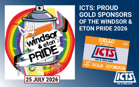 ICTS UK & Ireland Gold sponsor of Windsor and Eton Pride 2026
