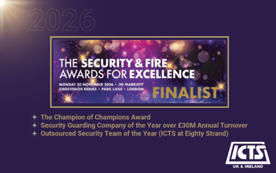 Finalists_Security & Fire Awards for Excellence 2026_ICTS UK & Ireland